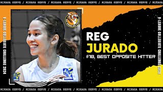 BEST OF | Regina Jurado | Best Opposite Spiker | V-League Collegiate Challenge 2024