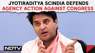 Lok Sabha Elections 2024 | BJP Candidate Jyotiraditya Scindia Defends Agency Action Against Congress