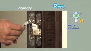CEAM Concealed Hinge 3D hinges adjusting