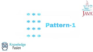 Pattern-1 using JAVA Programming | ICSE