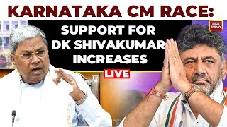 Karnataka CM Race: Support For DK Shivakumar Increases LIVE | Karnataka CM Power Tussle