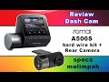 Review Dashcam 70mai Pro Plus+ A500s 1944P & Rear Cam RC06 1080P Night Vision ADAS Parking Mode