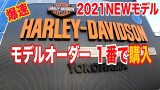 【Harley-Davidson 2021モデル購入❗️】ハーレー買ったら１番だった✨