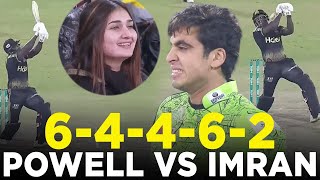 Rovman Powell vs Mohammad Imran | Lahore Qalandars vs Peshawar Zalmi | Match 12 | HBL PSL 9 | M2A1A