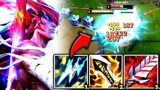 YONE TOP BUT MY ENEMY RAGEQUITS AT 8 MINUTES! (YONE IS AMAZING) - S13 Yone TOP Gameplay Guide