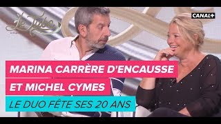 Marina Carrère D'encausse et Michel Cymes: Le duo fête ses 20 ans  - Le Tube du 10/03 – CANAL+