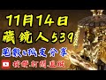 11/14藏鏡人539⚡️恭喜🎊上期鐵尾中11🔥「請多分享🙏🏻訂閱開啟小鈴鐺🔔」