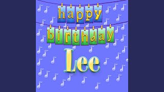 Happy Birthday Lee (Personalized)