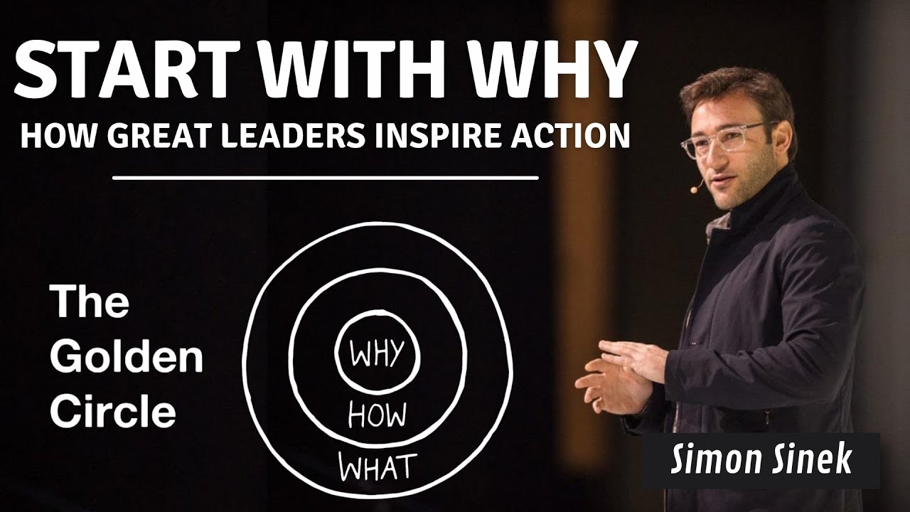 Start With Why Simon Sinek How Great Leaders Inspire Action