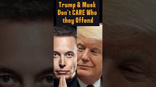 Trump, Musk don't care who they offend | #trumpnews #politics #trump #conservative #elonmusk