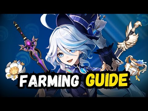 COMPLETE!! Furina Pre farm guide & Best Artifacts Genshin Impact