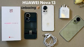 Unboxing HUAWEI Nova 13 New phone 🤩 فتح صندوق جهاز هواوي الجديد نوفا 13 #unboxing #asmr