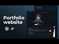 How to Build a Portfolio Using React.js and Tailwind CSS. #React #PortfolioWebsite