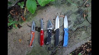Top 5 Best Pocket knives for Backpacking! All are great, but one is the best