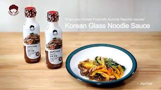 Ajumma Republic Korean Glass noodle sauce_Japchae_English