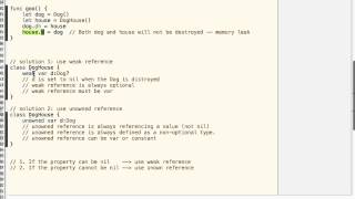 Swift Programming #22: Automatic Reference Counter