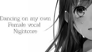 Dancing On My Own Cover By Alexandra Porat With Lyrics