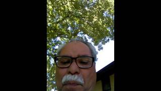 Grandpa tries to take a selfie using a video camera