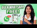 How to Send Bulk WhatsApp Messages for Free in 2026