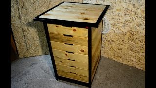 Drill Press Stand from pallets