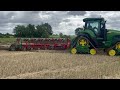 john deere 8rx kverneland 3400s onland plog