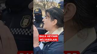 Bala Heydər Əliyev dedi polislər gəldi