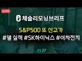 [체슬리모닝브리프] S&P500 또 최고가. 델 실적 [24/11/27]