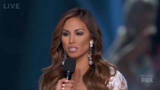 Miss USA 2016 Top 3 Answer A Question