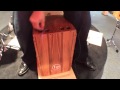 2014 Winter NAMM Latin Percussion Kevin Ricard Signature Cajon