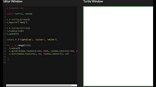 Gradient Sky in Python Turtle
