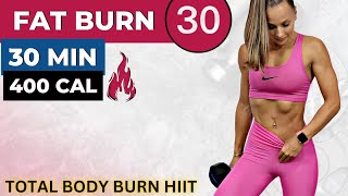 30-MIN LOW-IMPACT INTENSE HIIT WORKOUT (metabolic supersets for weight loss + abs) / FAT BURN 30 #3