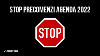 STOP Precomenzi Agenda 2022 cu Astrolog Alexandra Coman