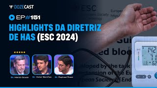 Highlights da diretriz de Hipertensão Arterial (ESC 2024) - Ft. Dr. Marcio Sousa (DozeCast #152)