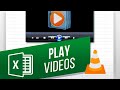 How to Play Videos in Excel with VBA | Instructions for Inserting Videos into Excel