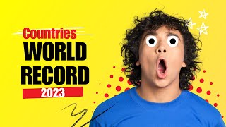 World Records Showcase: Amazing Achievements from Different Countries 2023