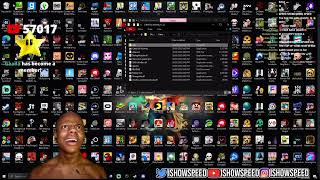 IShowSpeed’s PC gets HACKED BY A DEVIL 😈😈😱😱