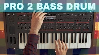 DSI PRO 2 BASS DRUM SOUND DESIGN TUTORIAL ~ Synthesize This! Ep.01