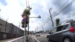 自転車散歩 106　昭島市・ 江戸街道 （ 立川駅 → 武蔵野橋南 ）　　SONY HDR-AS50　サイクリング