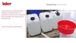 Degassing of Thermal Fluid