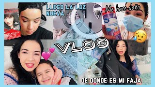 EneVlog#10/LLego la Luz Nueva/ De Donde es mi Faja Moldeadora/ NadyVlogs