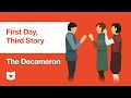 The Decameron by Giovanni Boccaccio | First Day, Third Story