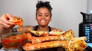 Tae and Lou Takes BiTeByBiTe of King Crab Legs *Bites Only*