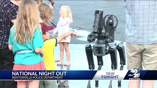 Bentonville police aim to strengthen community ties at annual National Night Out