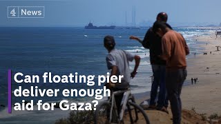 Israel Hamas war: first Gaza aid shipment arrives from US pier