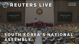 LIVE: View of South Korea's Parliament