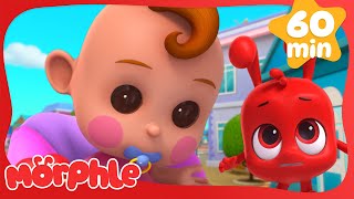 Giant Baby Sitting 👶🏻 | Fun Animal Cartoons | @MorphleTV  | Learning for Kids