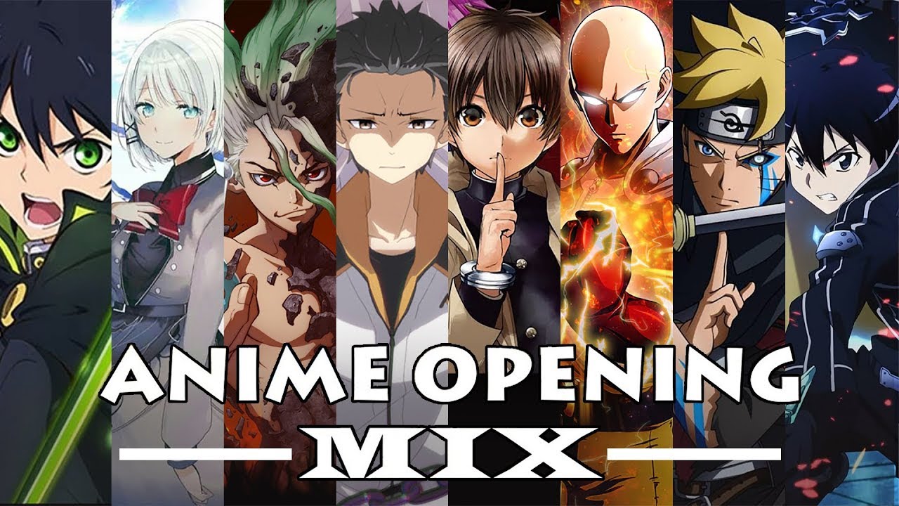 Anime Opening Music Mix 3 Best Anime Op All Time Anime Opening