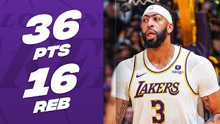 Anthony Davis' MONSTER Performance vs Pacers! 🔥 | March 24, 2024