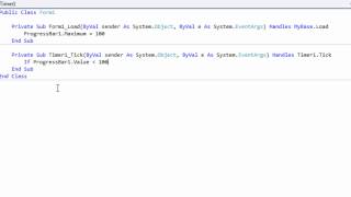 VB.NET 2010 TUTORIAL PROGRESSBAR
