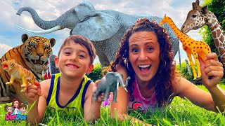 DeeDee and Matteo Zoo Animal Adventure | Funny Stories For Kids